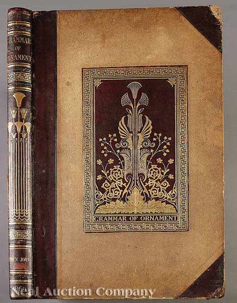 Appraisal: Owen Jones The Grammar of Ornament first edition large folio