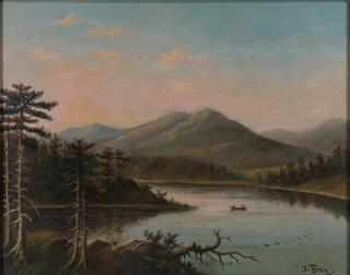 Appraisal: Painting John Fery John Fery American - Mountain Lake with