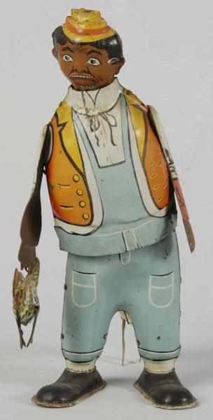 Appraisal: Tin Litho Marx Hey-Hey The Chicken Snatcher Toy Description American