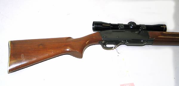 Appraisal: A Remington Model Woodmaster semi-automatic rifle Serial no - caliber