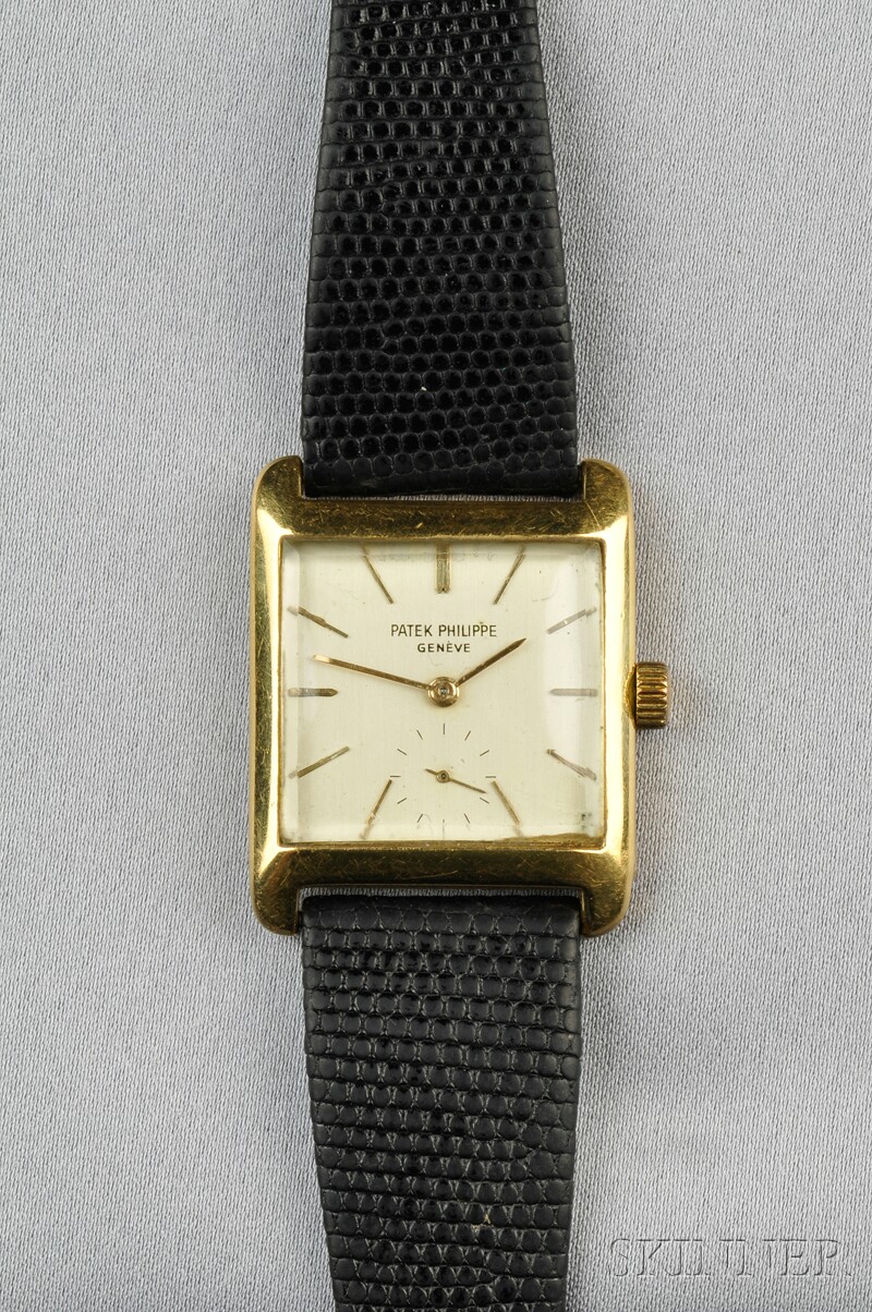 Appraisal: kt Gold Gondolo Wristwatch Patek Philippe the gold-tone metal dial