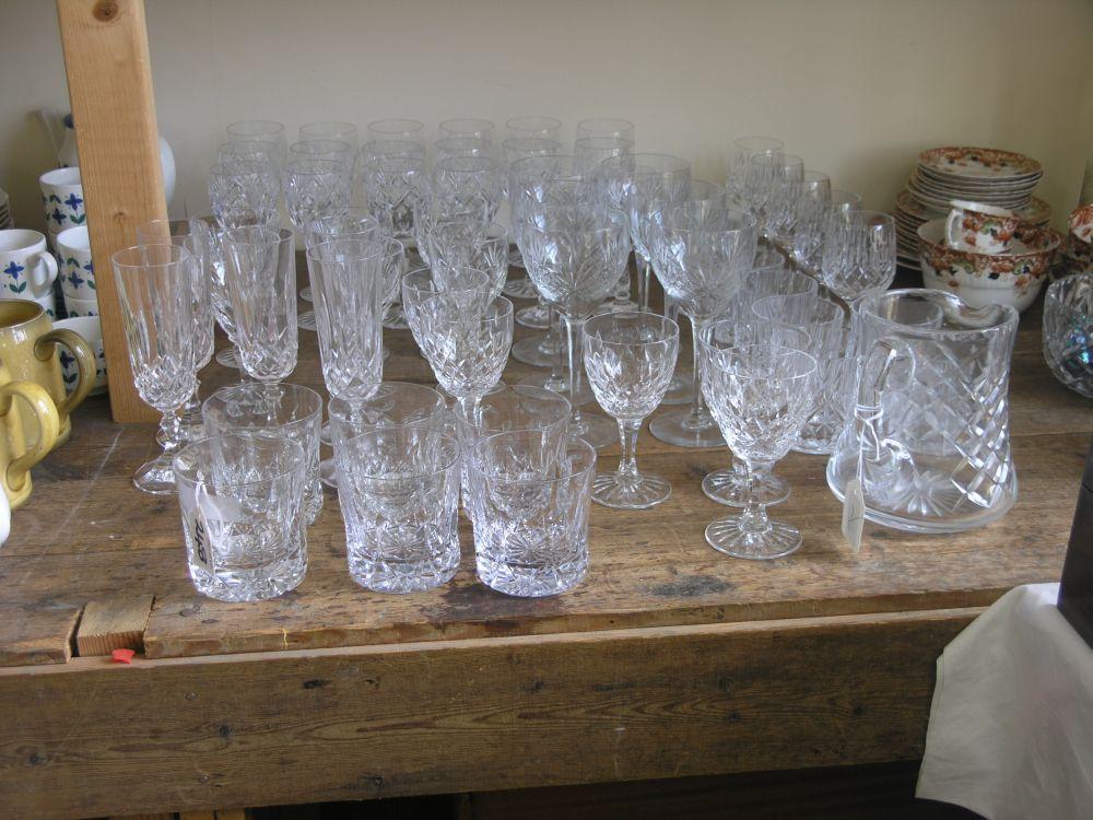 Appraisal: Various sets and part sets of cut drinking glassware makes