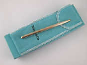 Appraisal: A silver Tiffany lady's ballpoint in original pouch and box