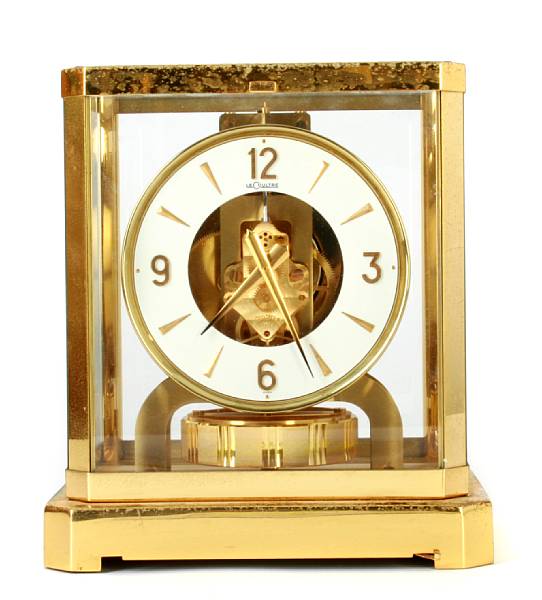 Appraisal: A Jaeger Le Coultre mantel clock losses to finish height