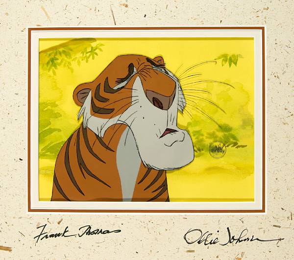 Appraisal: A Walt Disney celluloid from The Jungle Book gouache on