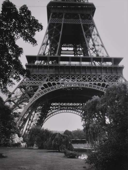 Appraisal: RICHARD MARGOLIS EIFFEL TOWER PARIS Gelatin silver print x in