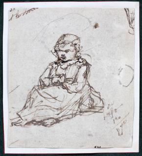 Appraisal: FRENCH OLD MASTER STYLE DRAWING ON PAPER FRENCH OLD MASTER