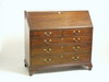 Appraisal: DESK - Late th C fine mahogany slant front desk