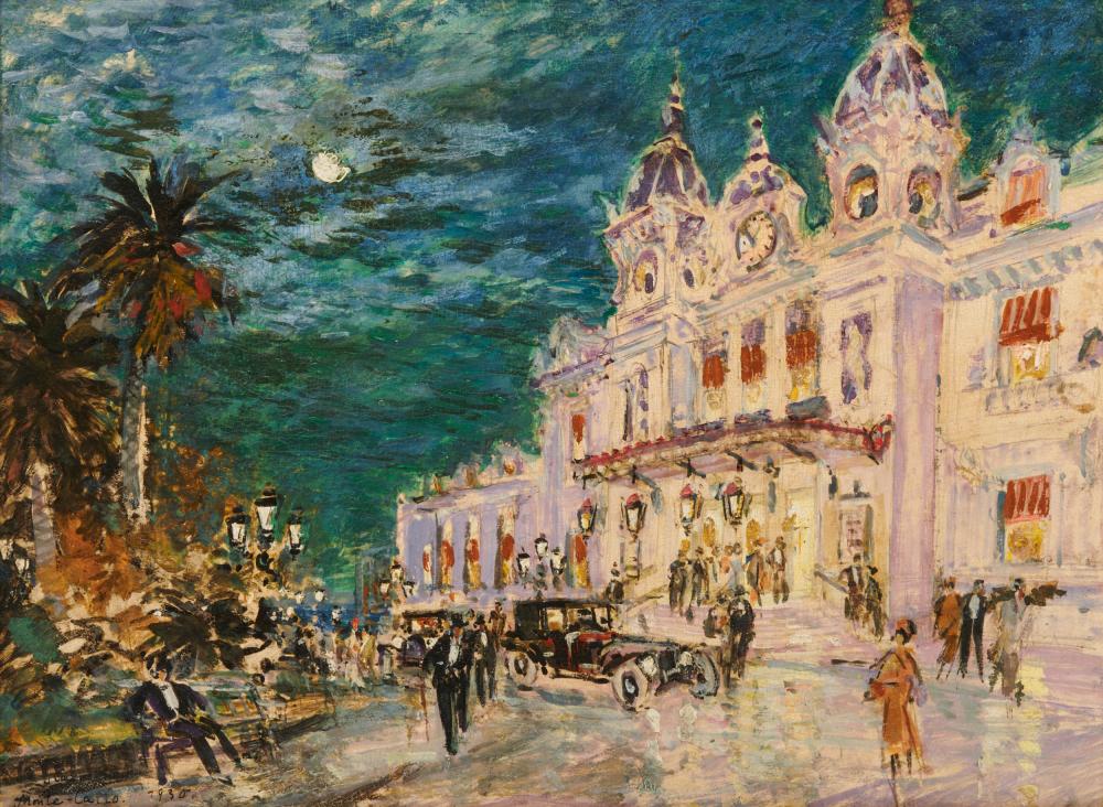 Appraisal: KONSTANTIN ALEXIEVITCH KOROVIN Russian - Casino de Paris Monte Carlo