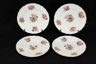 Appraisal: lot of Welsh Nantgarw porcelain plates lot of Welsh Nantgarw