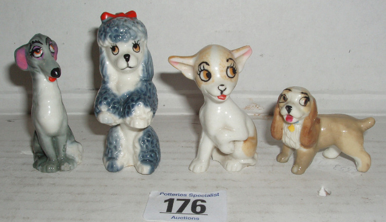 Appraisal: A Collection Of Whimsies to include Disneys Lady Tv Pets