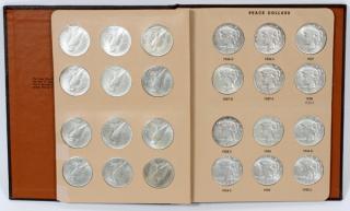 Appraisal: LIBERTY HEAD PEACE DOLLAR STERLING SILVER COINS LIBERTY HEAD PEACE