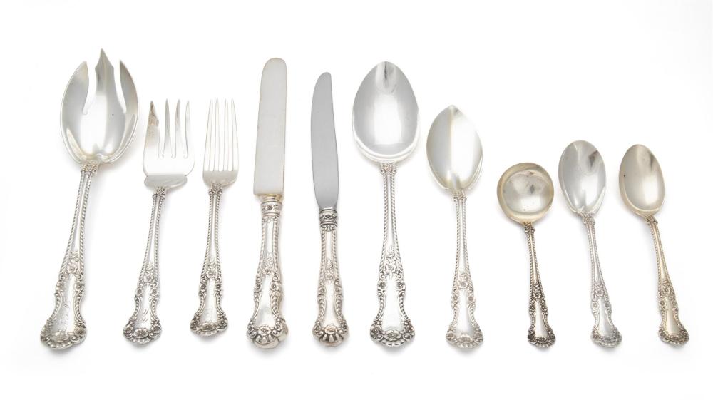 Appraisal: A Gorham Cambridge sterling silver flatware service Late th early