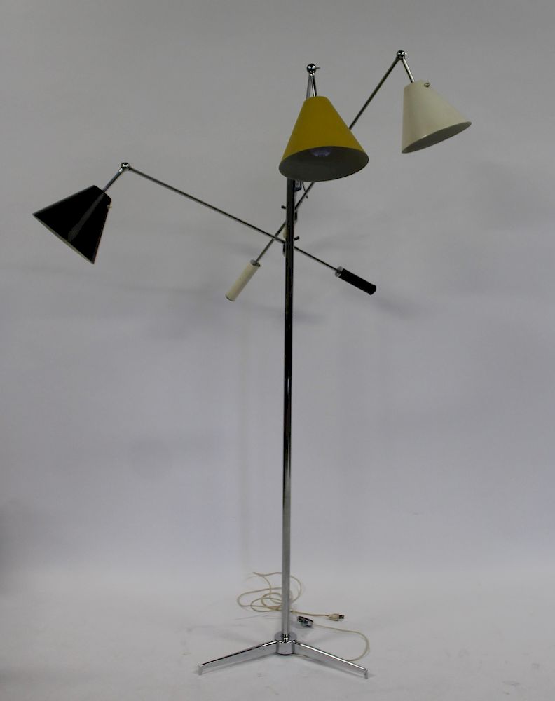 Appraisal: MIDCENTURY Signed Arredoulce Trianali Lamp Great color combination and signed