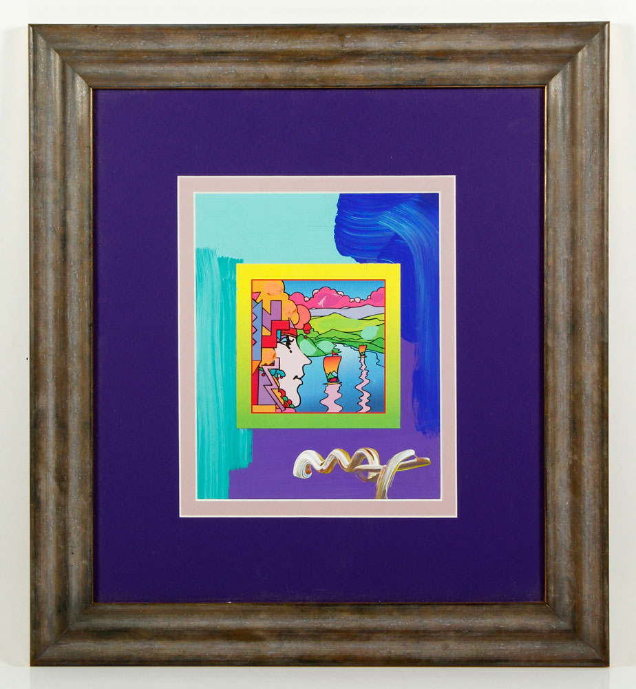 Appraisal: - Max Geometric Profile and Sailboats M M Peter Max