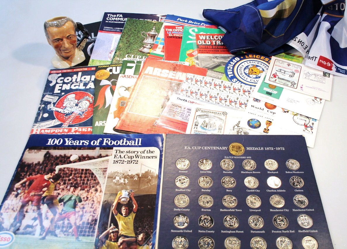 Appraisal: Various football collectable ephemera etc to include Sir Stanley Matthews