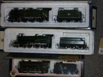 Appraisal: Three Bachmann locomotives comprising B R J B R Jubilee