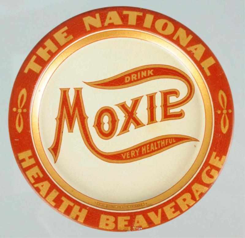 Appraisal: Rare Moxie Tip Tray The National Health Beverage Clean and