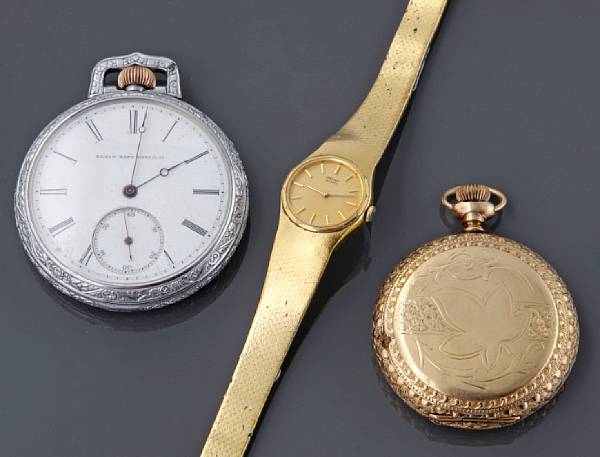 Appraisal: A collection of seven watches Comprising two plastic wristwatches two