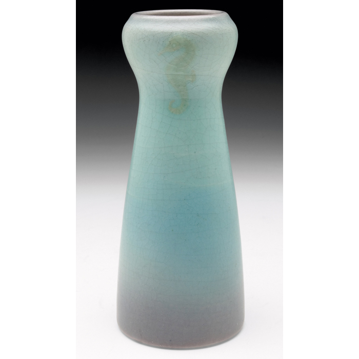 Appraisal: Rookwood vase decorated by Sally Coyne in Vellum glaze with