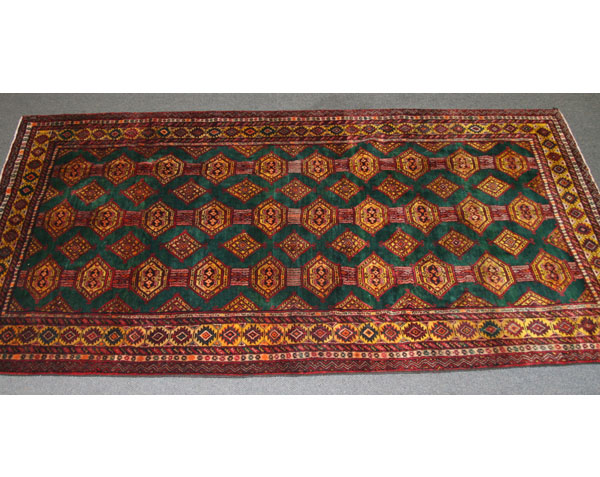 Appraisal: Nice Decorative Hand Made Oriental Torkaman Rug ' x '