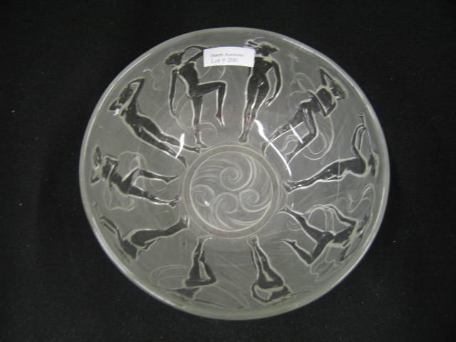 Appraisal: Pheonix Consolidated Dancing Nudes Bowl