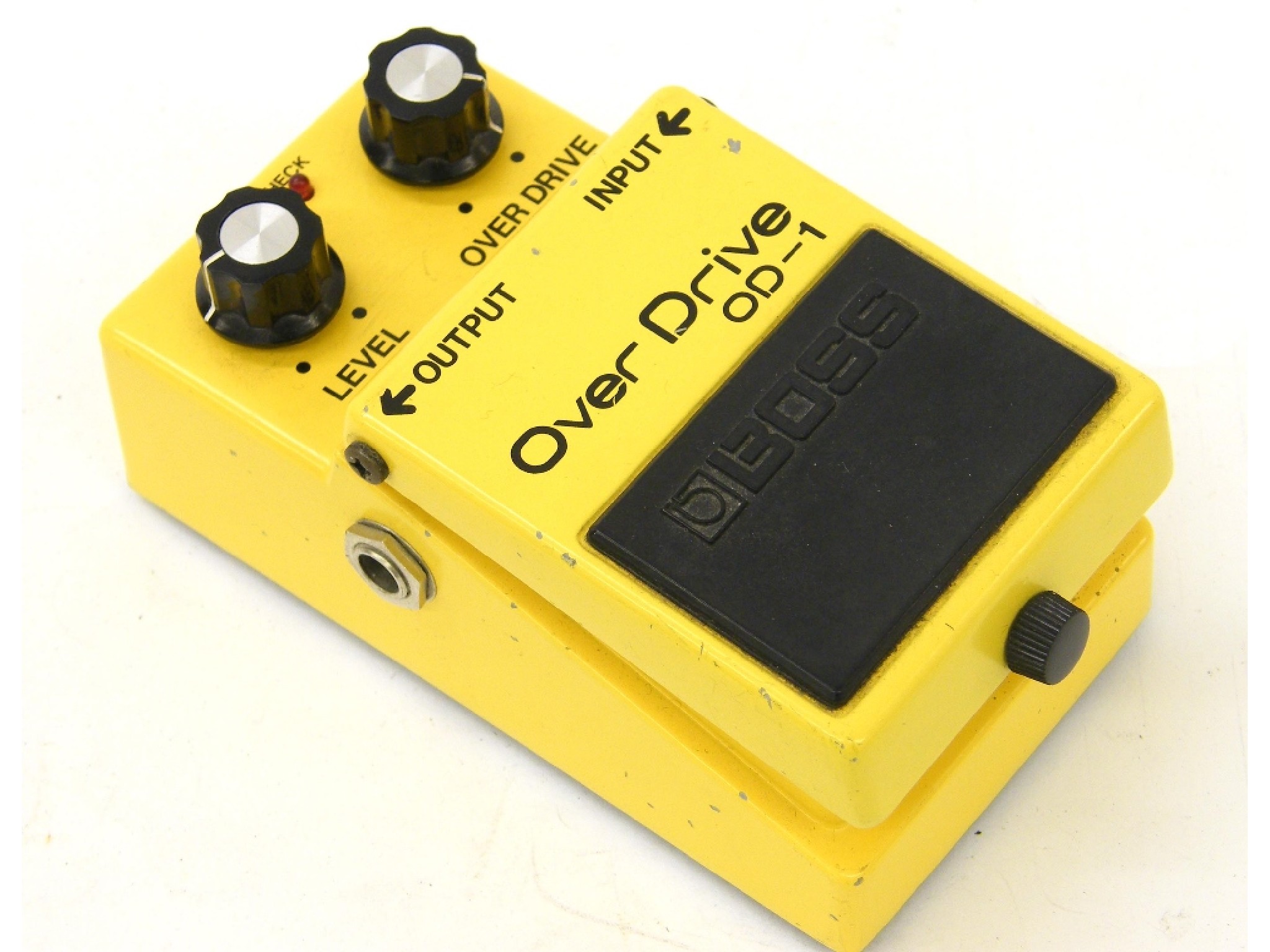 Appraisal: Boss overdrive OD- guitar pedal made in Japan ser no