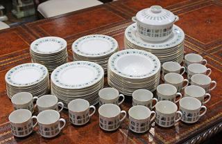 Appraisal: lot of Royal Doulton table service for sixteen in the