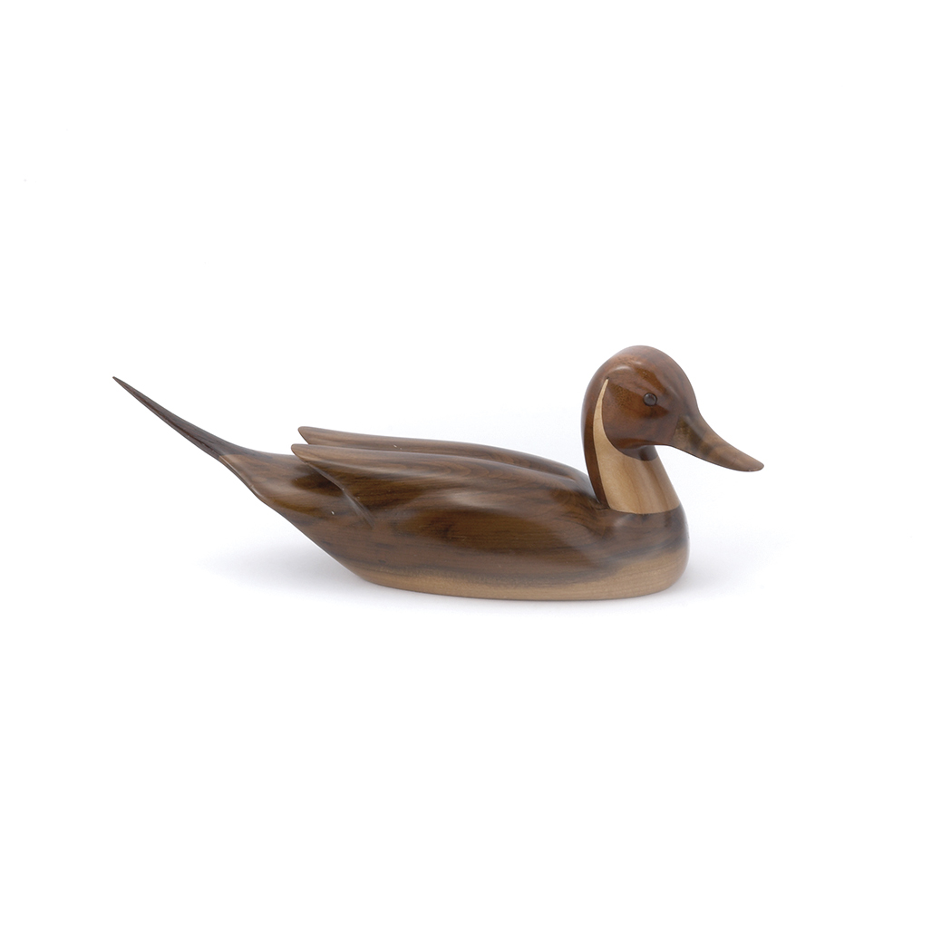 Appraisal: Carved Wood Pintail Duck Decoy Length inches