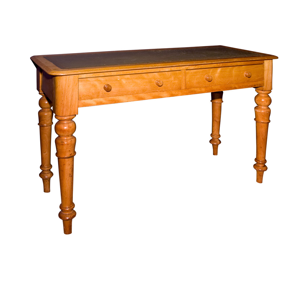 Appraisal: Georgian Style Fruitwood Writing Desk Height incehs width inches depth