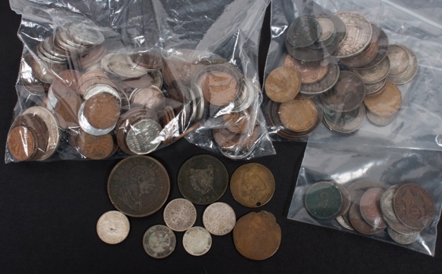 Appraisal: Selection of foreign coins notably British Empire with strength in