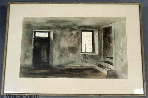 Appraisal: Jamison Philip Duane Jr American Pennsylvania b watercolor painting of