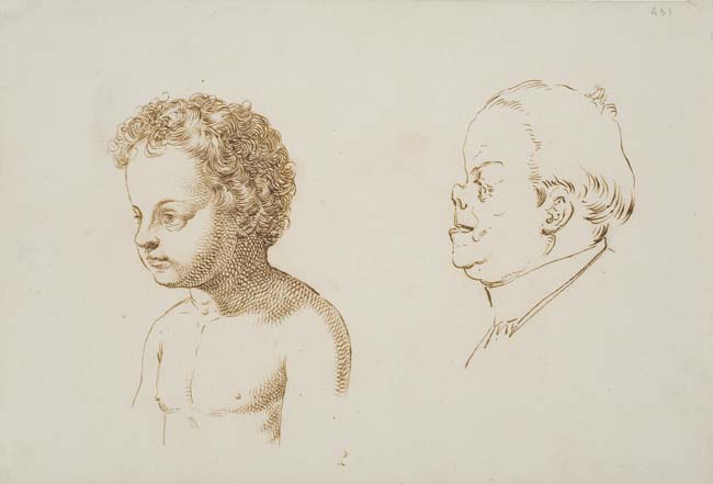 Appraisal: GIUSEPPE SABATELLI Milan - Florence Studies of a Young Boy