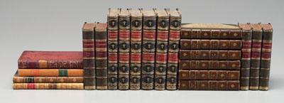 Appraisal: leather-bound books six volumes of Gaskell s Works London half