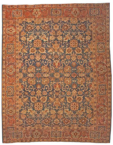 Appraisal: A Tabriz carpet Northwest Persia late th century size approximately