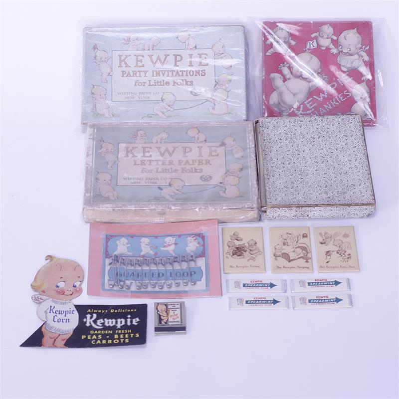 Appraisal: Set of Rose O'Neill Kewpie Doll Memorabilia Kewpie Letter Paper