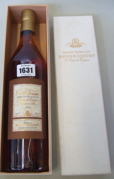 Appraisal: Grande Champagne Ragnaud-Sabourin yr Cru du Cognac cased one bottle