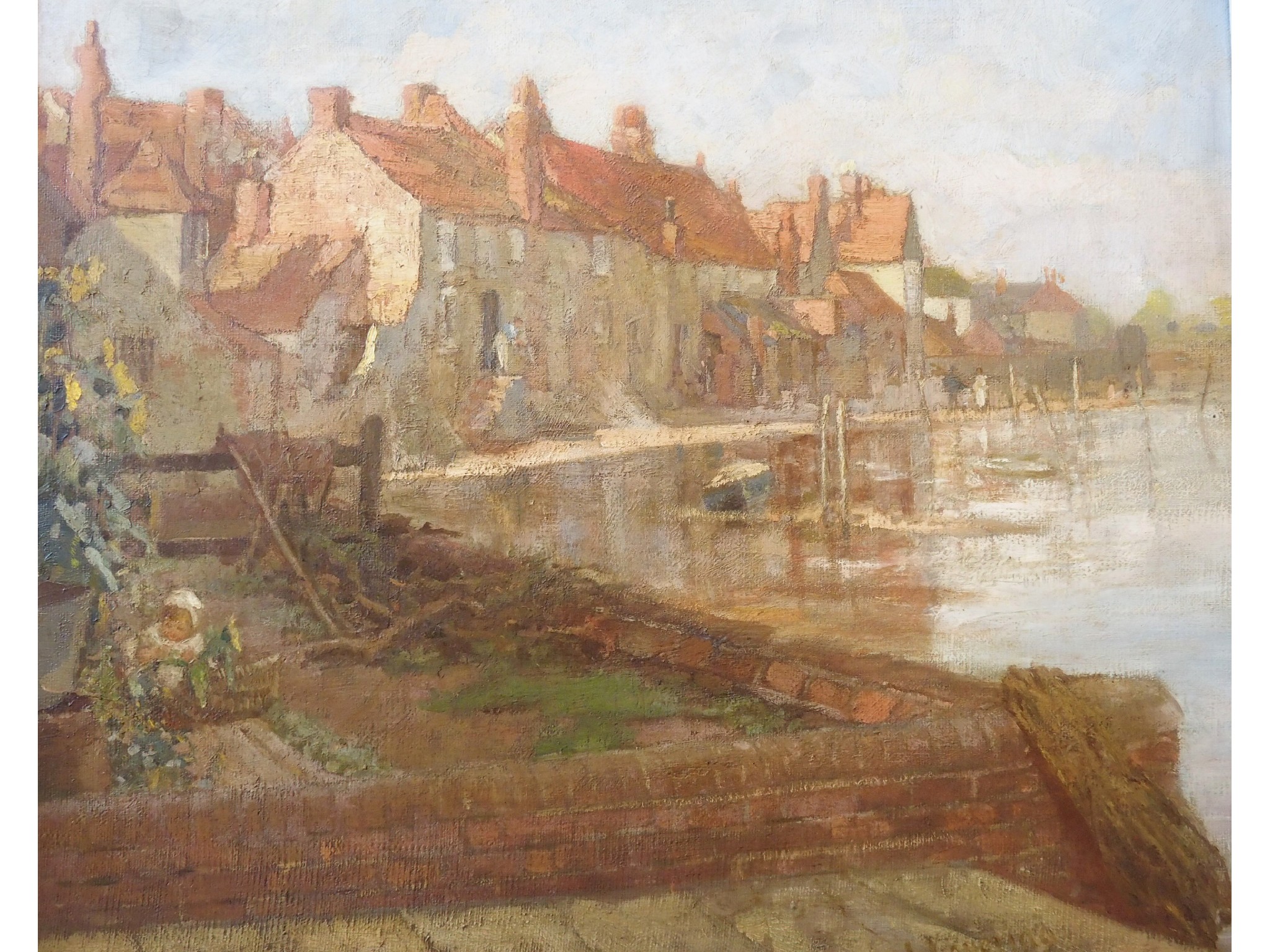 Appraisal: IDA LOVERING ASWA British Fl - A QUIET HAVENOil on