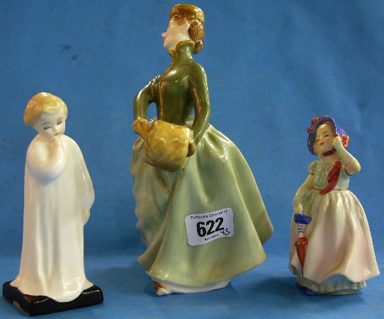 Appraisal: Royal Doulton Figures Grace HN Babie HN and Darling HN