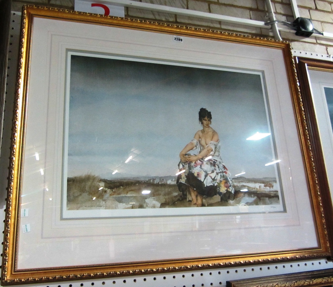 Appraisal: After Sir William Russell Flint Mademoiselle Sophie colour reproduction numbered