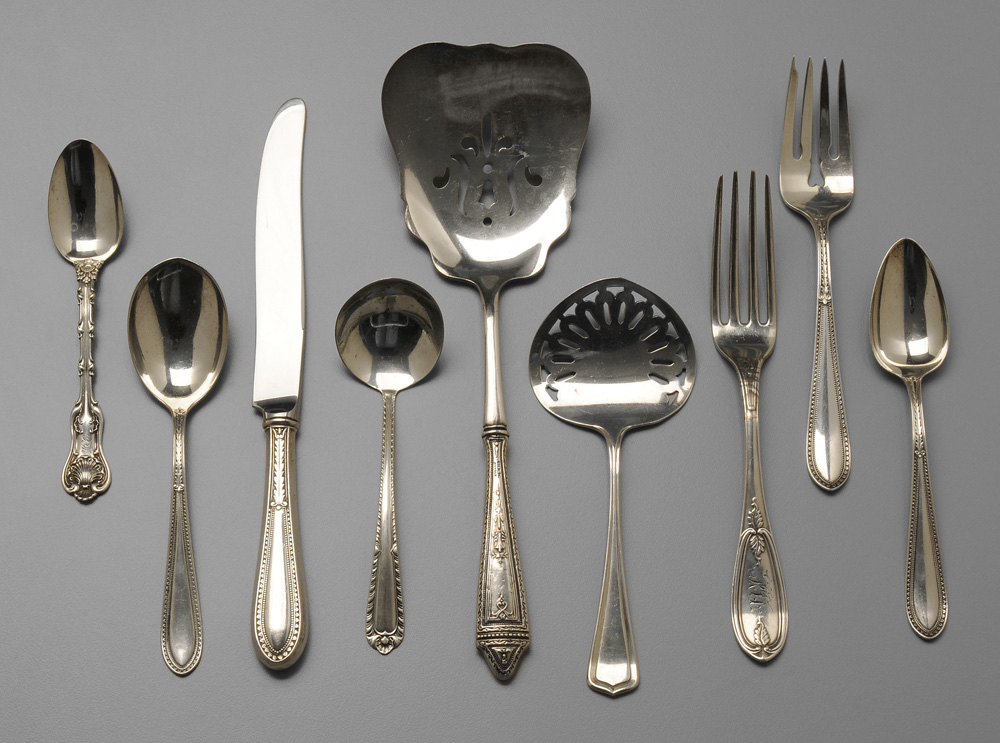 Appraisal: Assorted Sterling Flatware American th century pieces Gorham Edgeworth Whiting