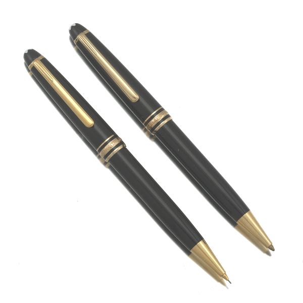 Appraisal: MONTBLANC MEISTERSTUCK CLASSIQUE BALLPOINT PEN AND MECHANICAL PENCIL Classic Montblanc