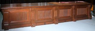 Appraisal: Victorian store counter x x ' a beautiful example which