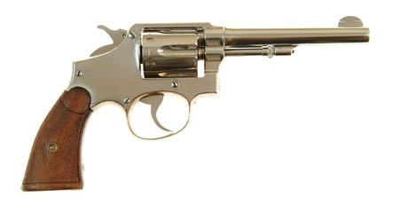 Appraisal: SMITH WESSON HAND EJECTOR DA REVOLVER Cal - SN Nickel