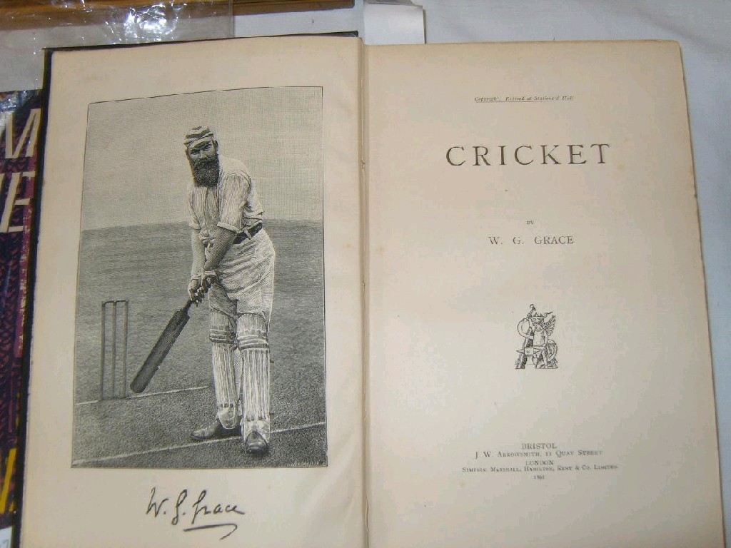 Appraisal: Cricket by W G Grace published