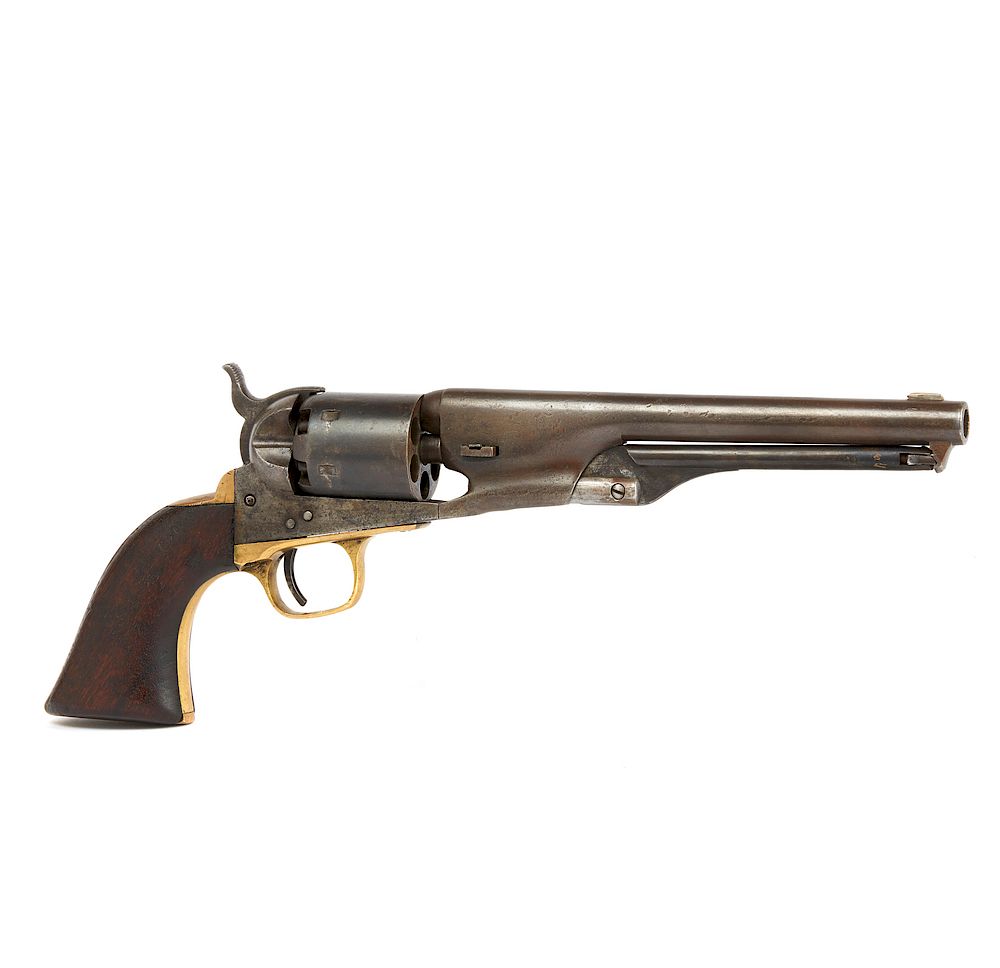 Appraisal: Colt Model Round Barrel Navy Revolver Colt Model Round Barrel