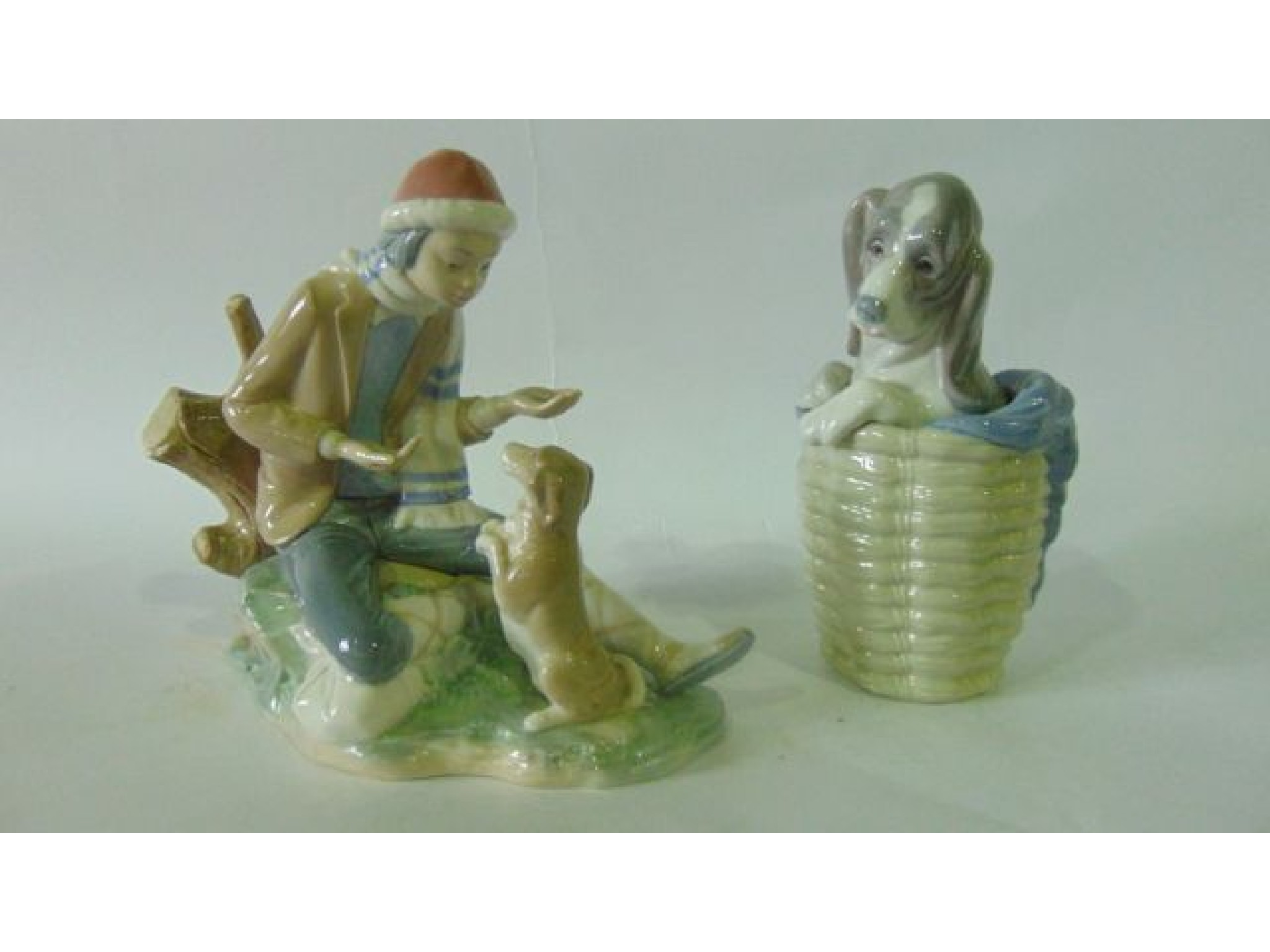 Appraisal: A Lladro model of a doleful long eared puppy in