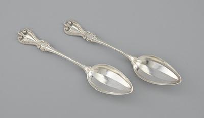 Appraisal: A Pair of Antique Sterling Silver Serving Spoons by Towle