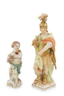 Appraisal: Two KPM German Porcelain Figurines th C KPM German founded