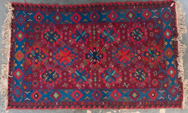 Appraisal: Soumak rug Caucasus circa approx x